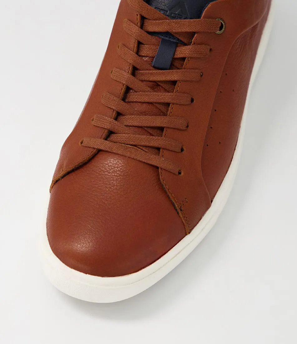 COLORADO Neutron Brown Leather Sneakers