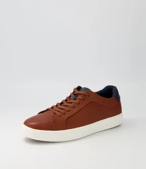 COLORADO Neutron Brown Leather Sneakers