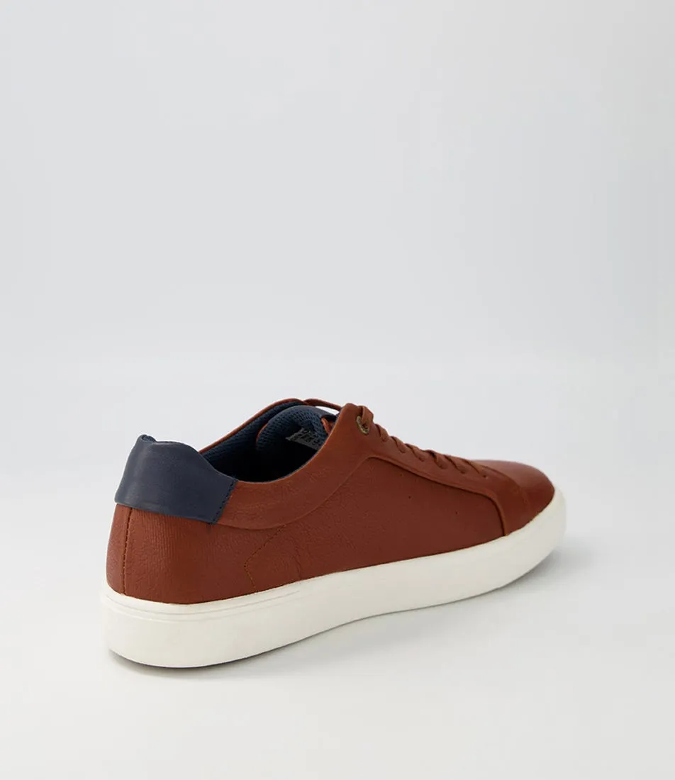 COLORADO Neutron Brown Leather Sneakers