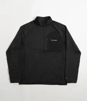 Columbia Half Zip Fleece Black.