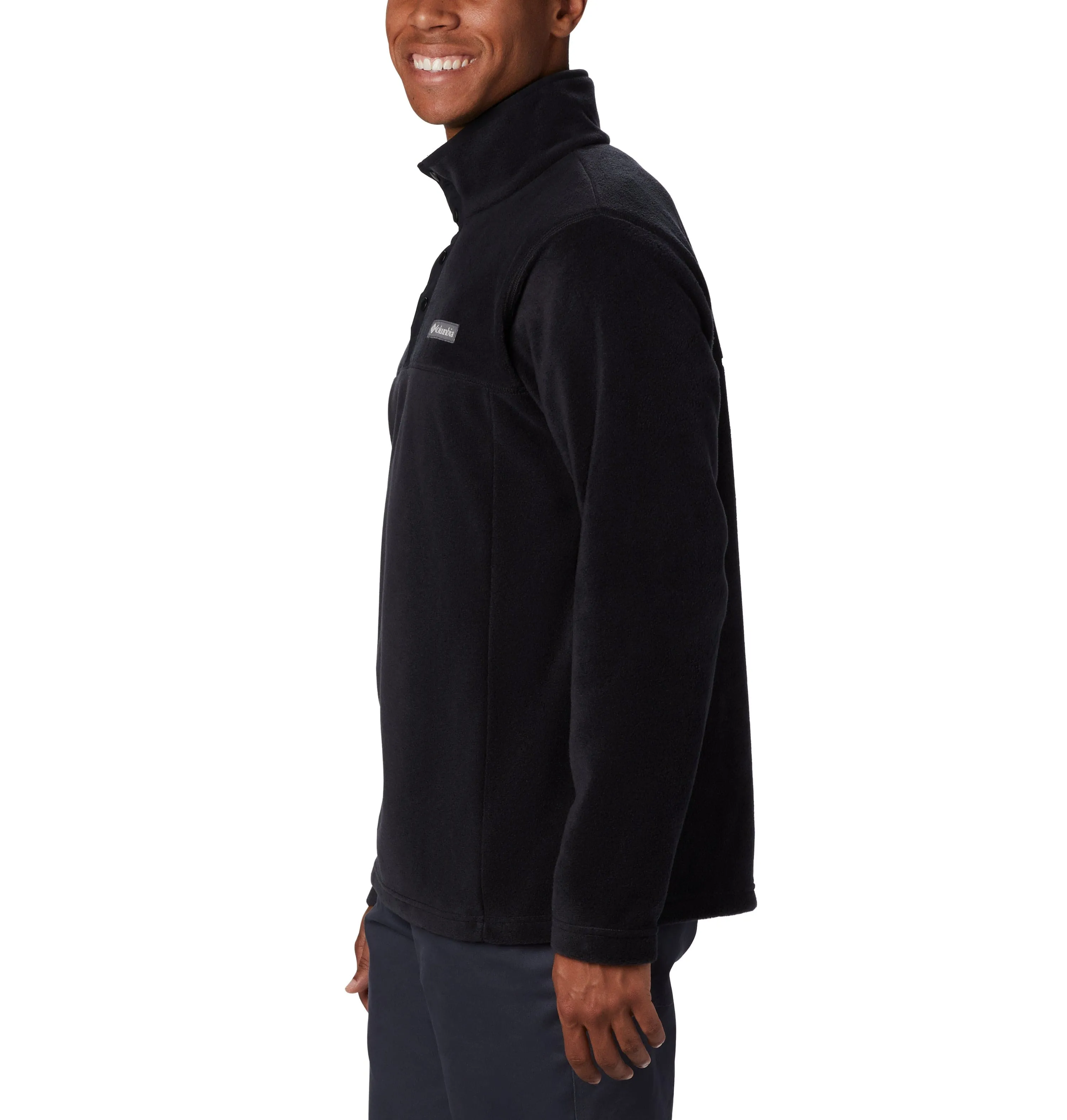 Columbia Men's Fleece Pullover with Half Snap - Steens Mountain