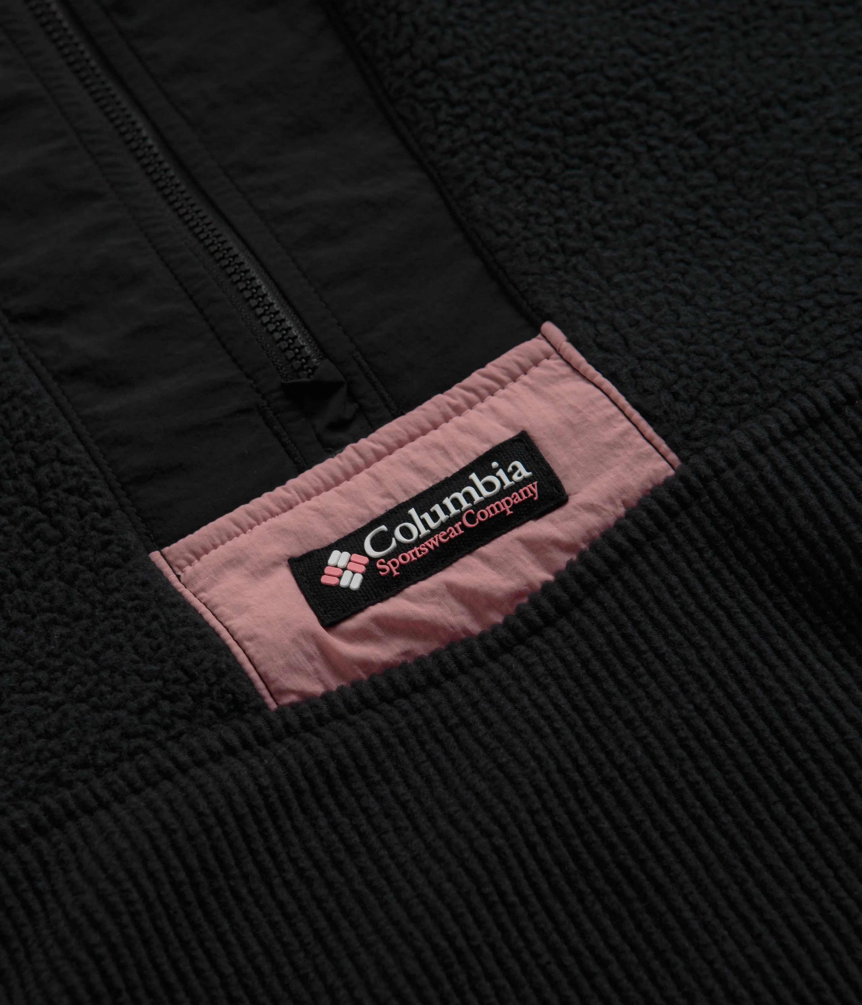 Columbia Riptide Fleece Black Salmon Rose