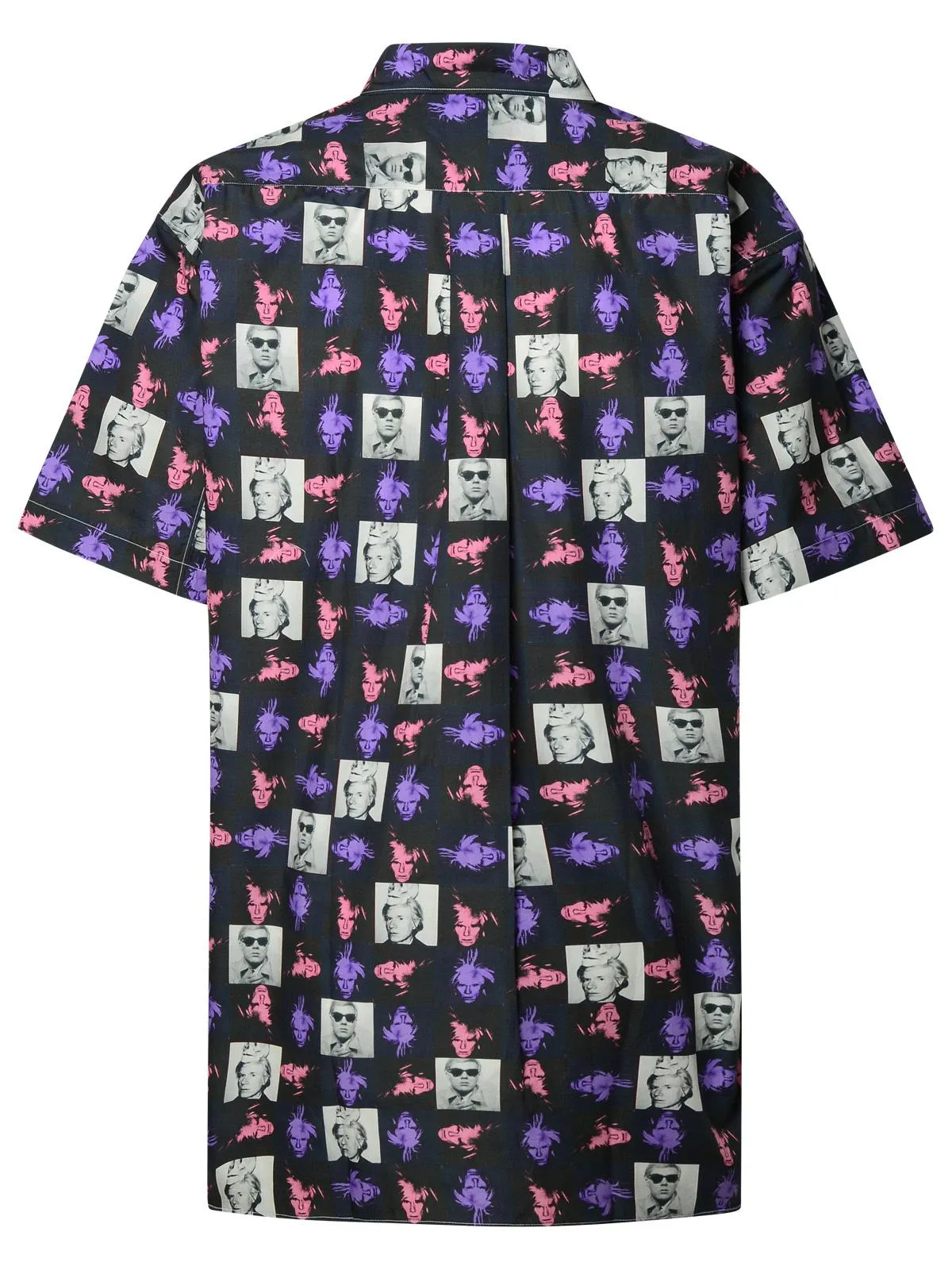 Comme Des Garçons Shirt    Comme Des Garçons Shirt 'Andy Warhol' Black Cotton Shirt