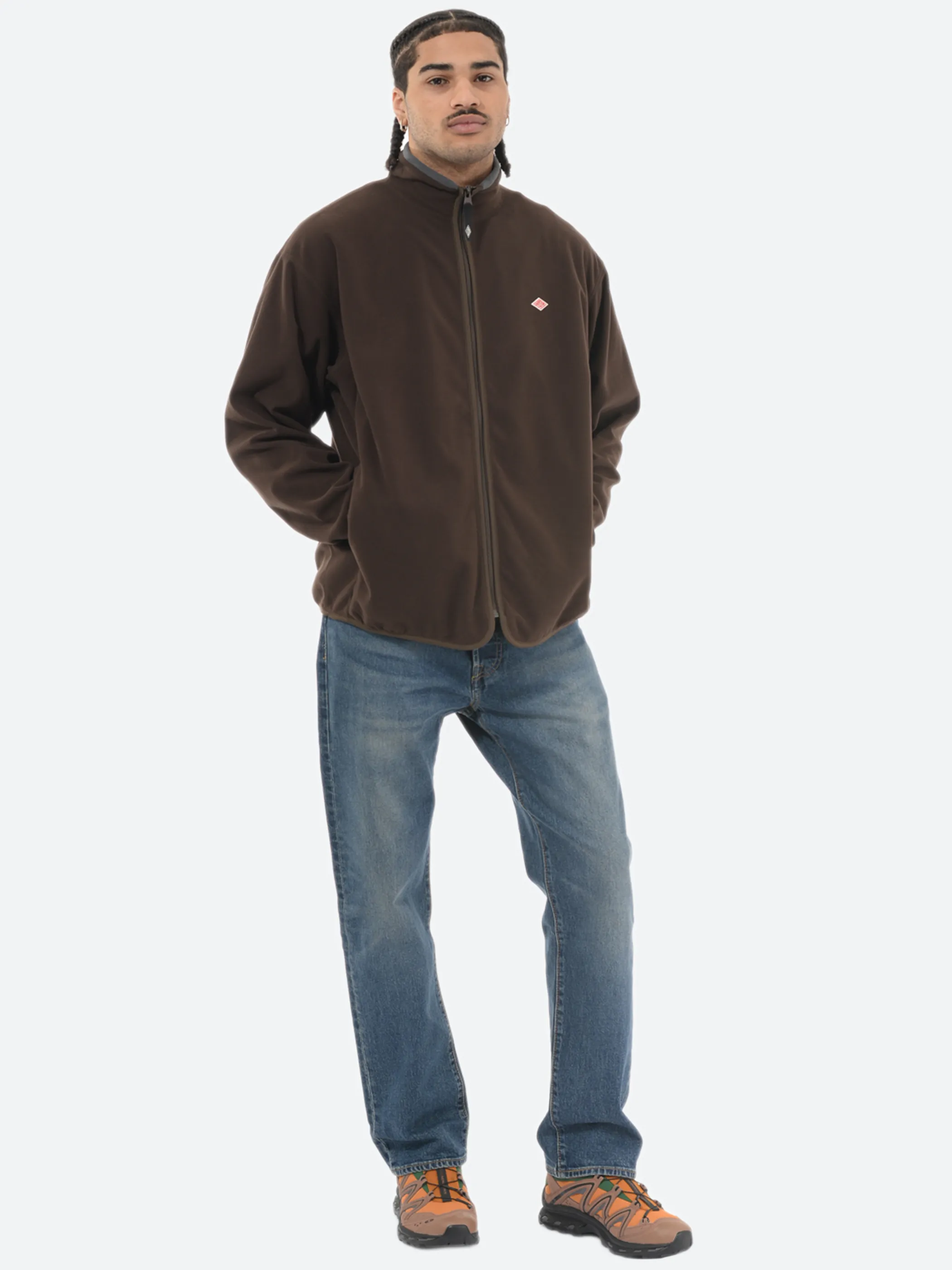 Cozy Polar Fleece Zip-Up Jacket