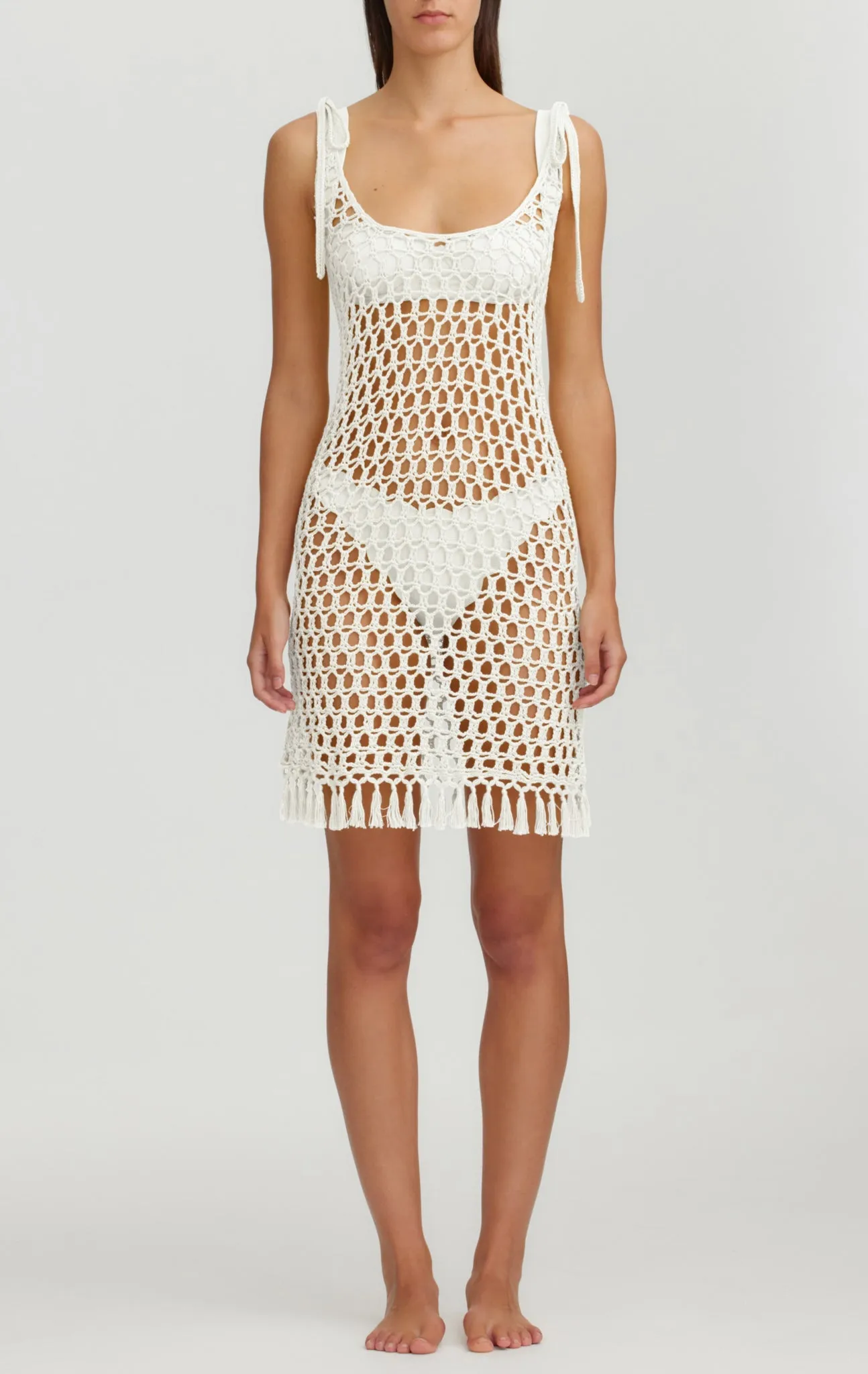 Crochet Mini Dress