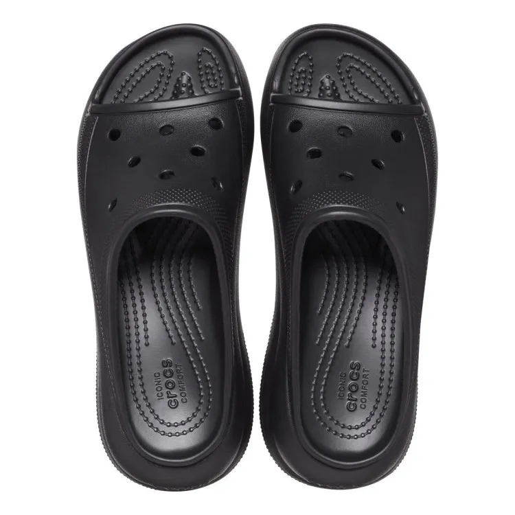 Crocs Classic Platform Black Stomp Slide 208731