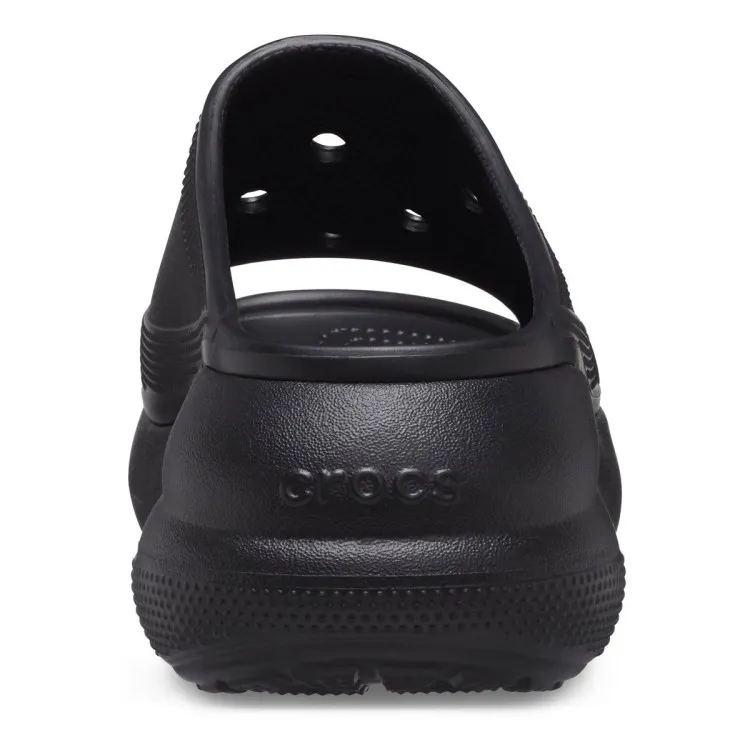 Crocs Classic Platform Black Stomp Slide 208731