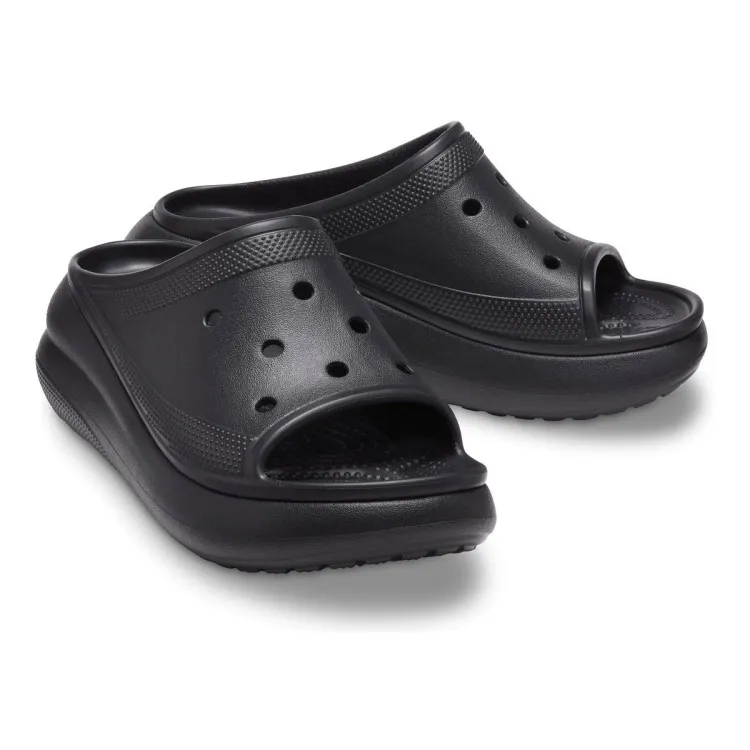 Crocs Classic Platform Black Stomp Slide 208731