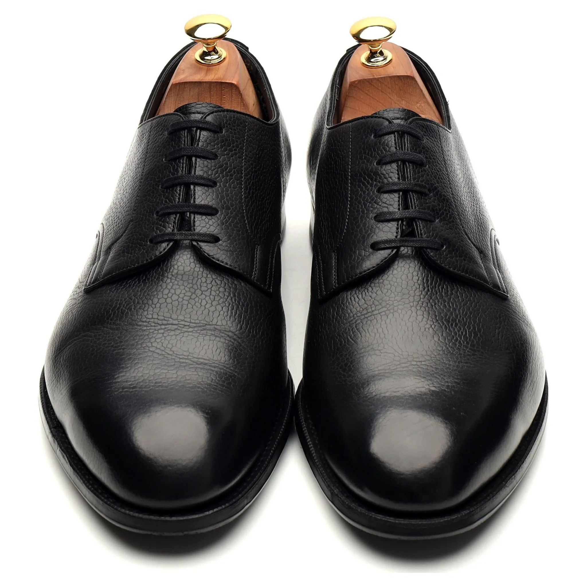 'Cumberland' Black Leather Derby UK 9.5 F