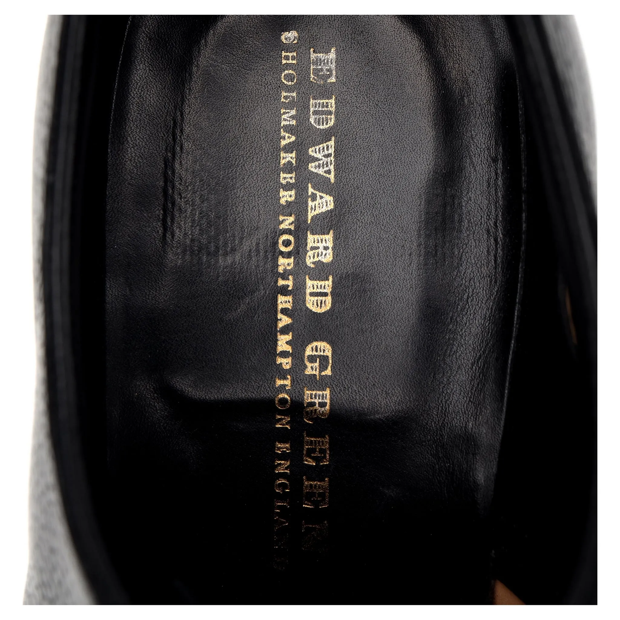 'Cumberland' Black Leather Derby UK 9.5 F