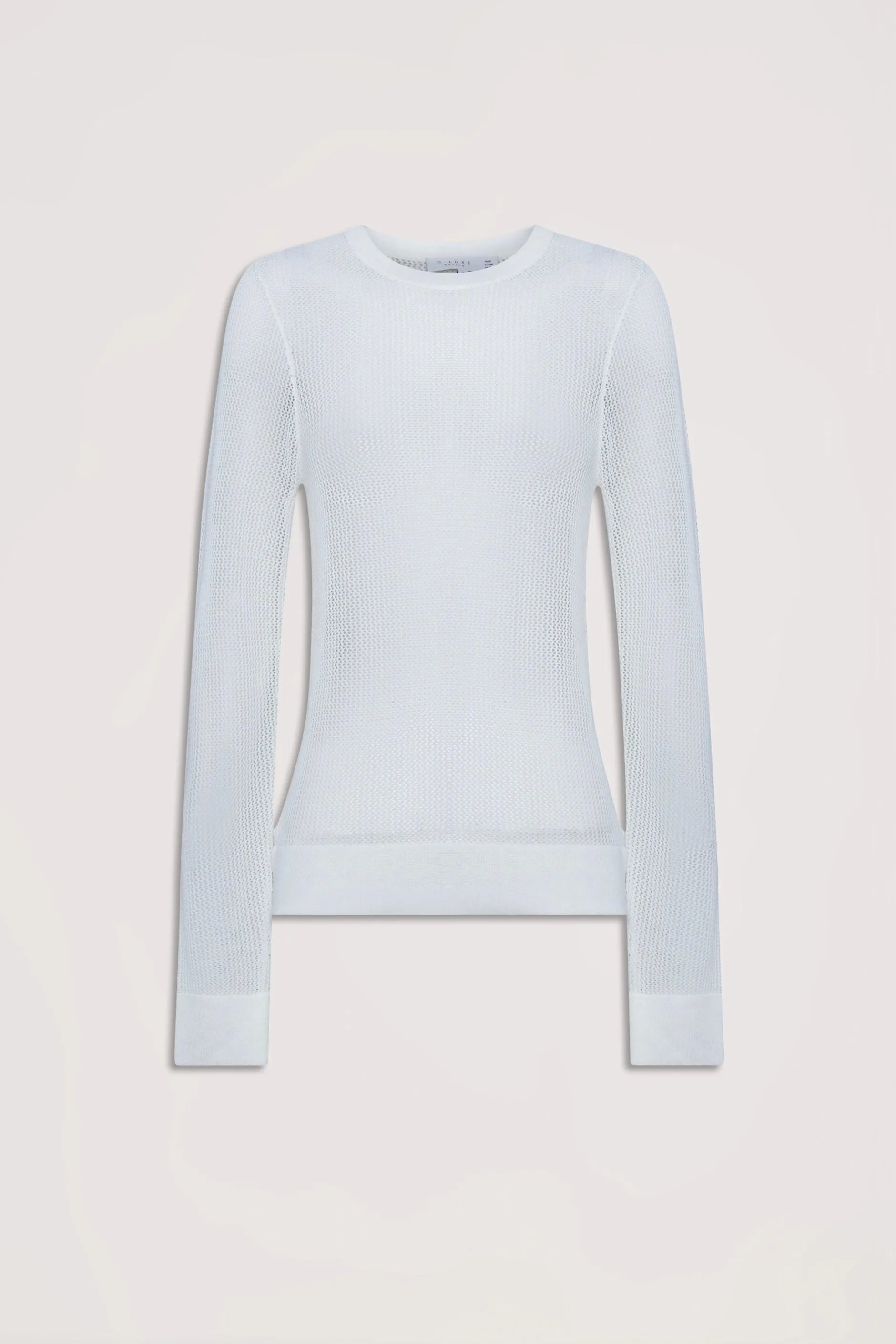 D-Luxe Long Sleeve Knit Top