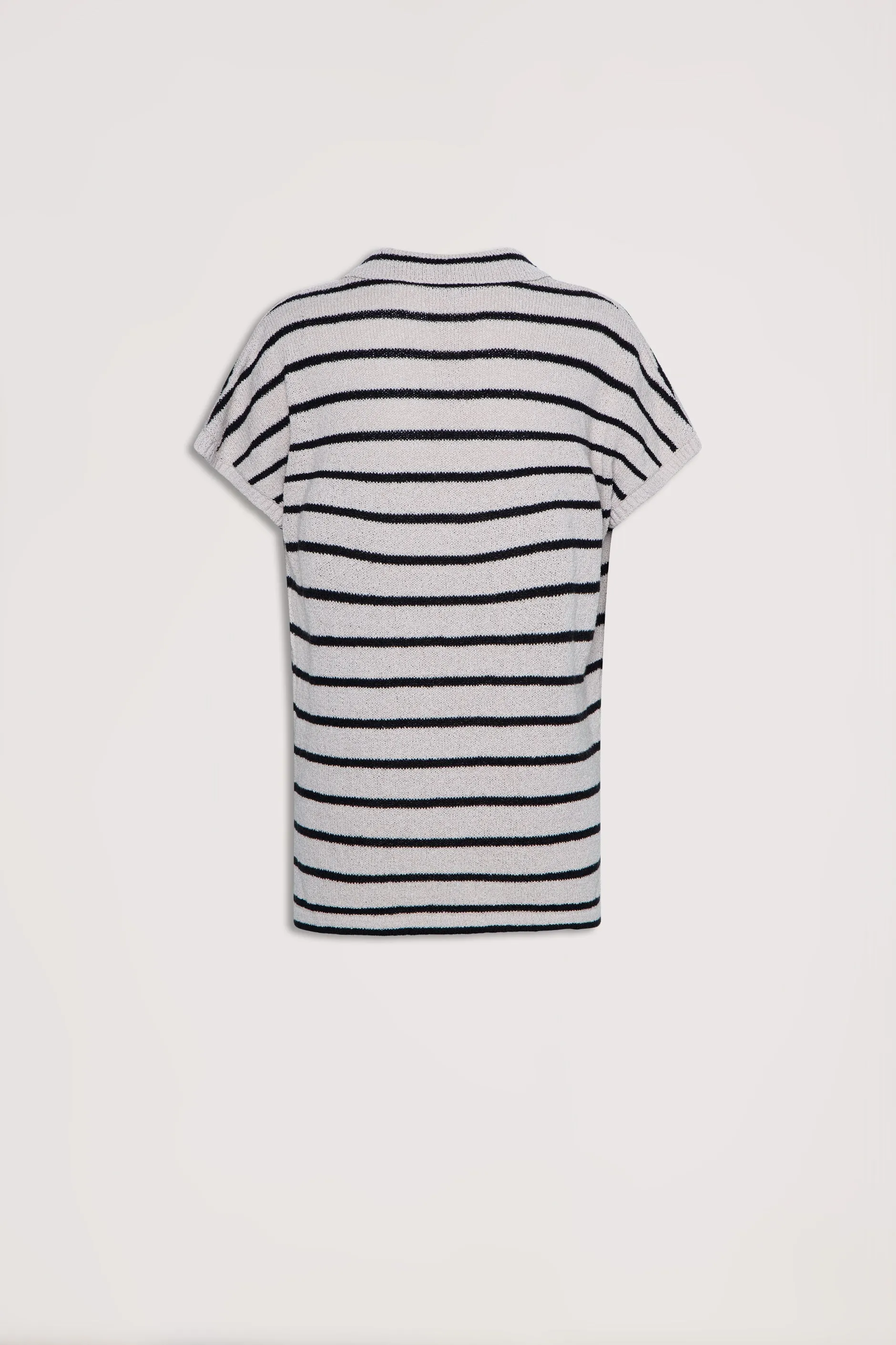 D-Luxe Stripe Knit Top