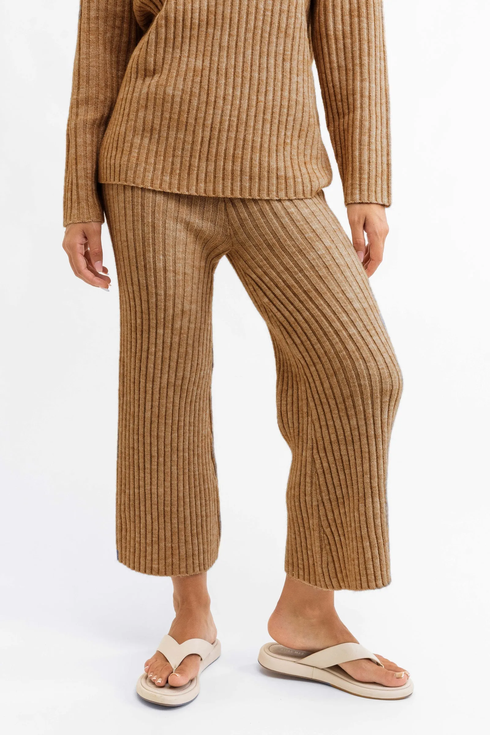 Daisy Knit Pant Mocha