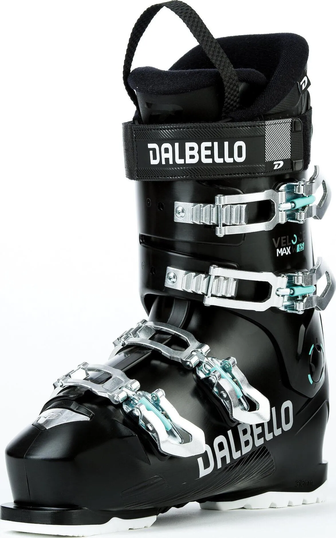 Dalbello Veloce Max 65 Women's Ski Boots 2025 – Black/Black – Top Comfort and Support