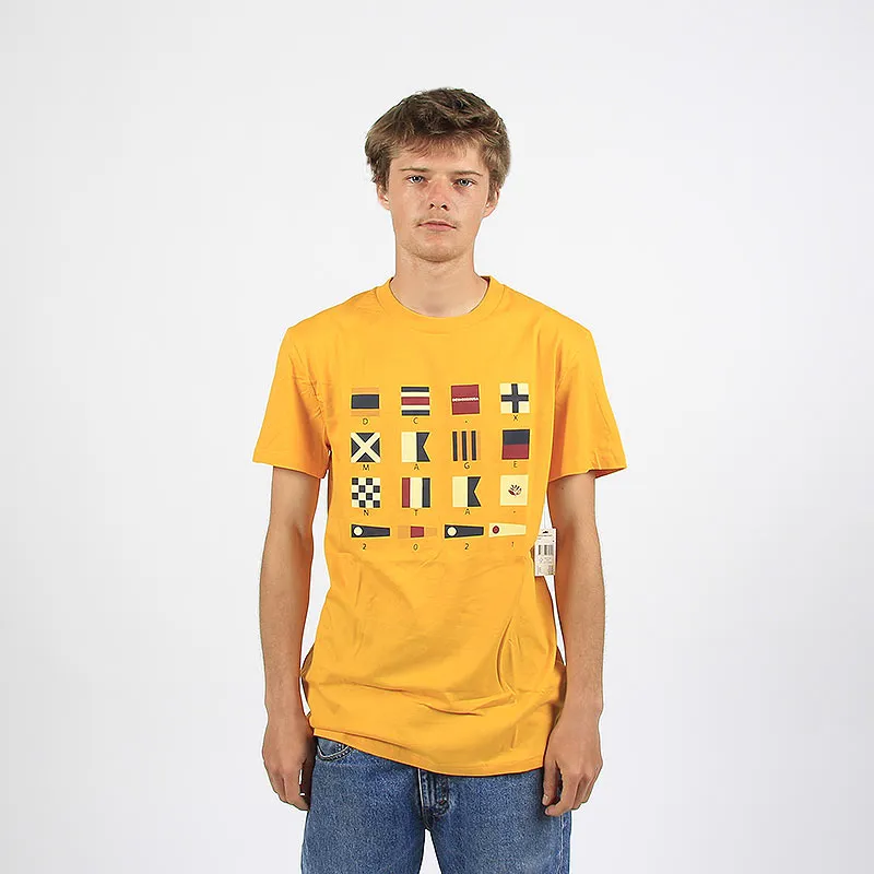 DC Shoes x Magenta Flags Tee Yellow