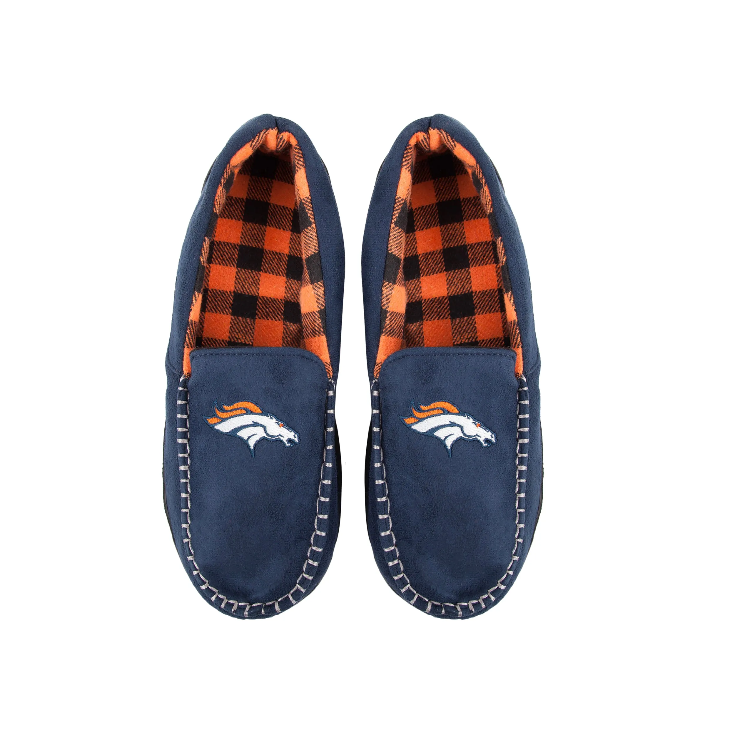 Denver Broncos 1 Dozen Moccasins Flannel Liner