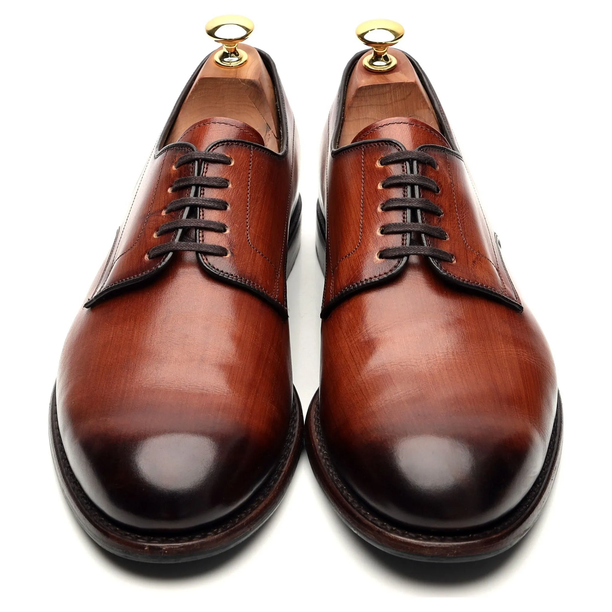 Design 'Stubbs' Brown Derby UK 9.5 F