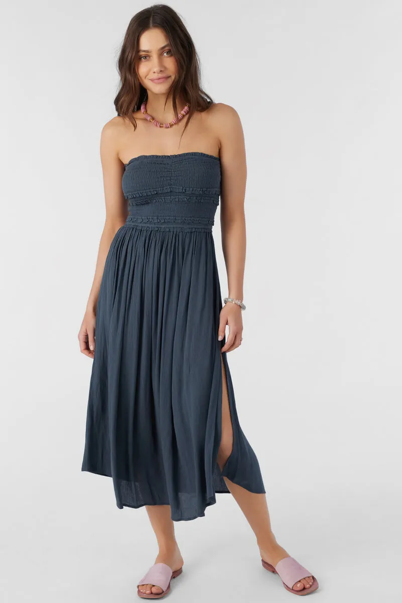 Strapless Midi Dress Devyn