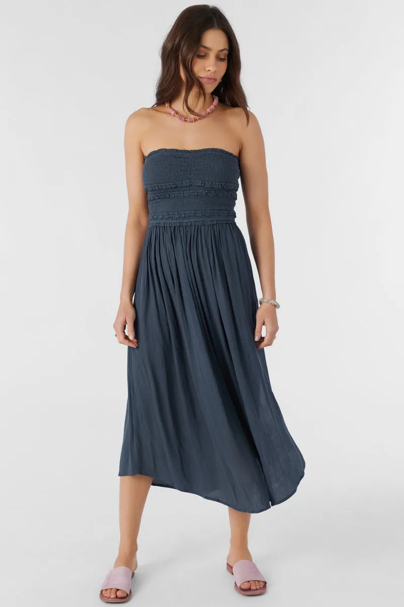 Strapless Midi Dress Devyn