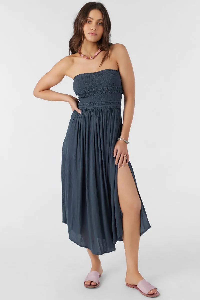 Strapless Midi Dress Devyn