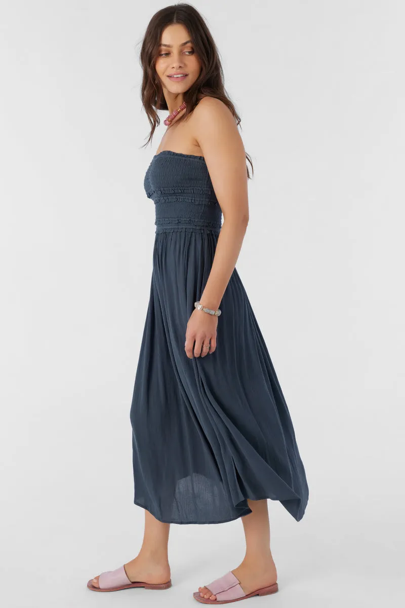 Strapless Midi Dress Devyn