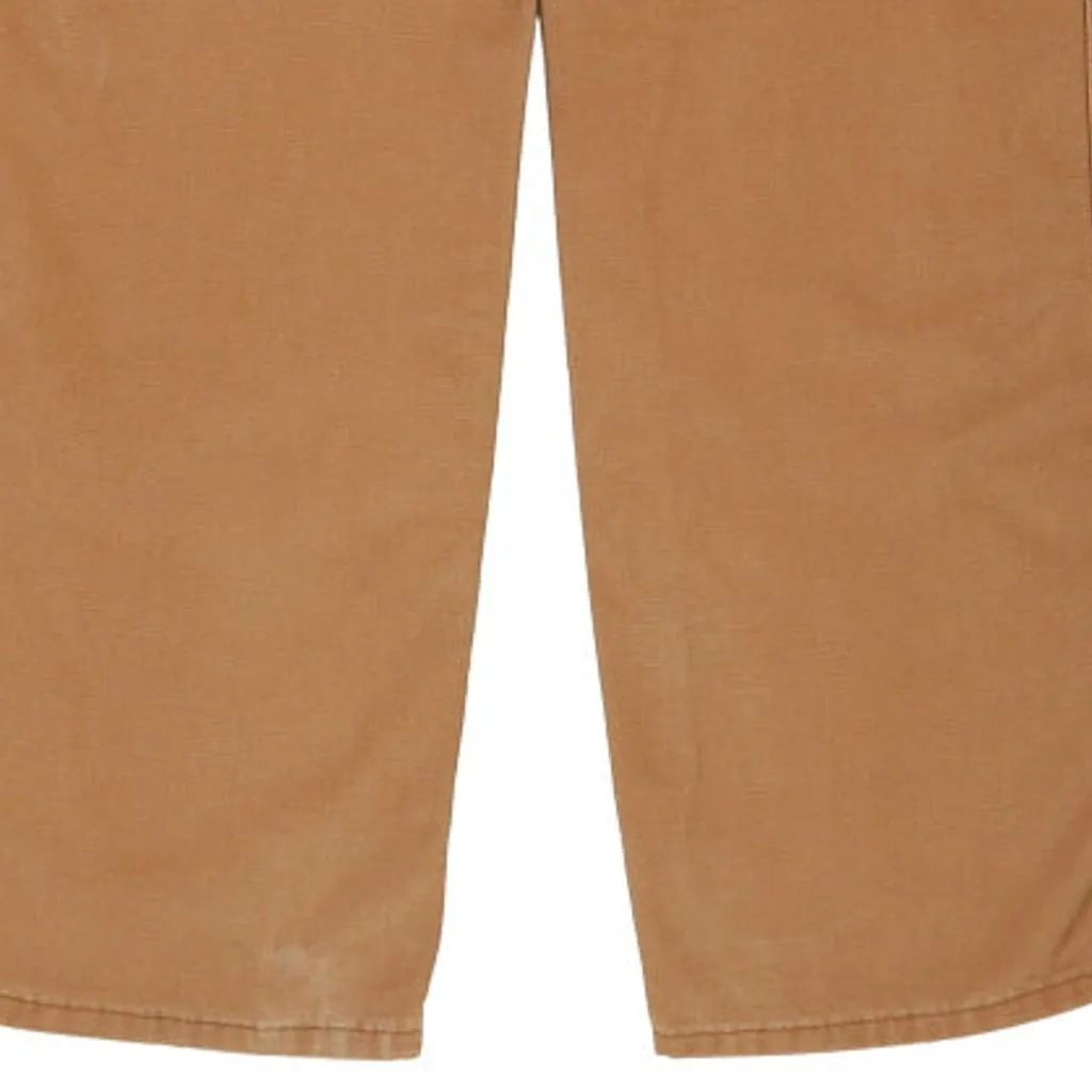 Dickies Carpenter Trousers - 30W 30L Brown Cotton