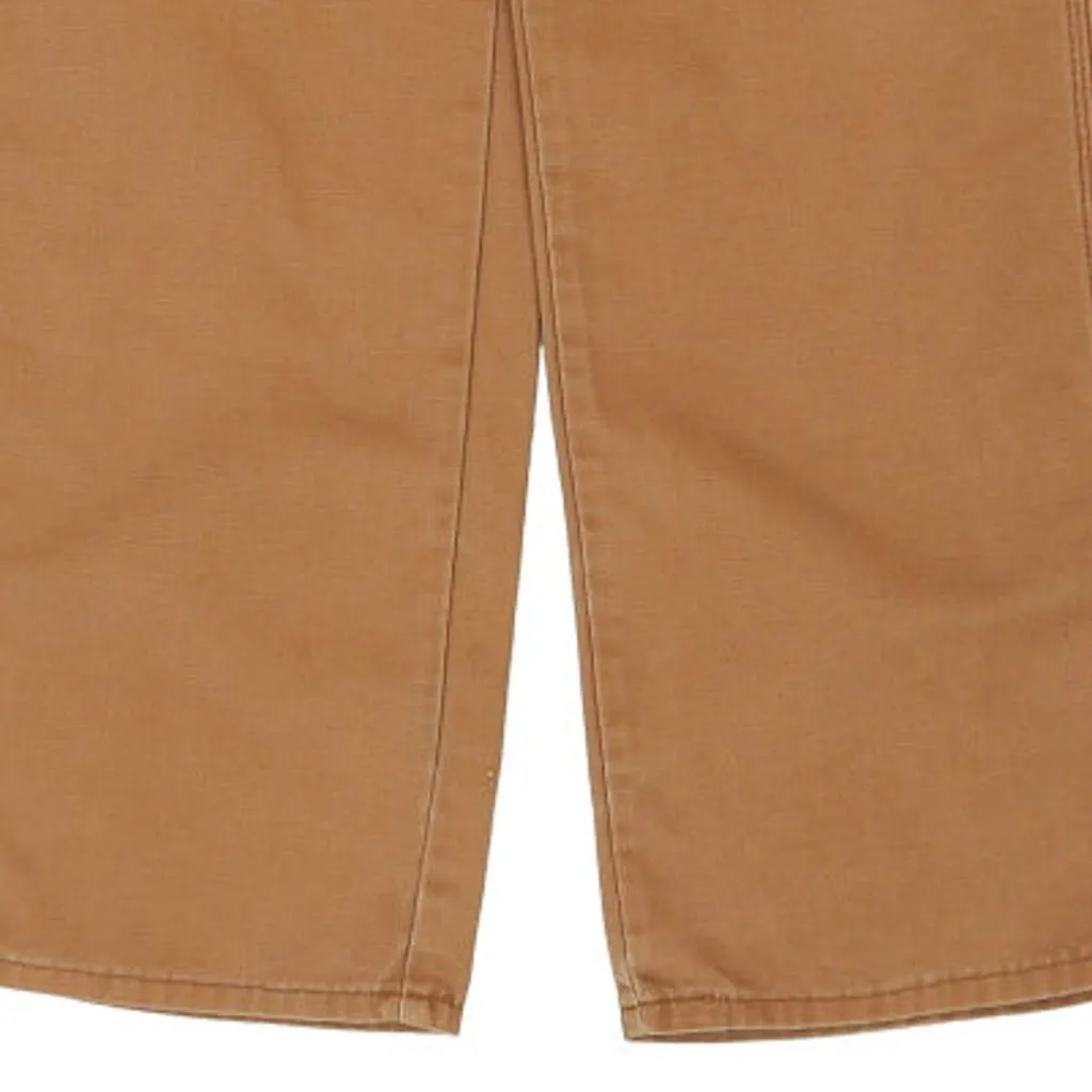 Dickies Carpenter Trousers - 30W 30L Brown Cotton