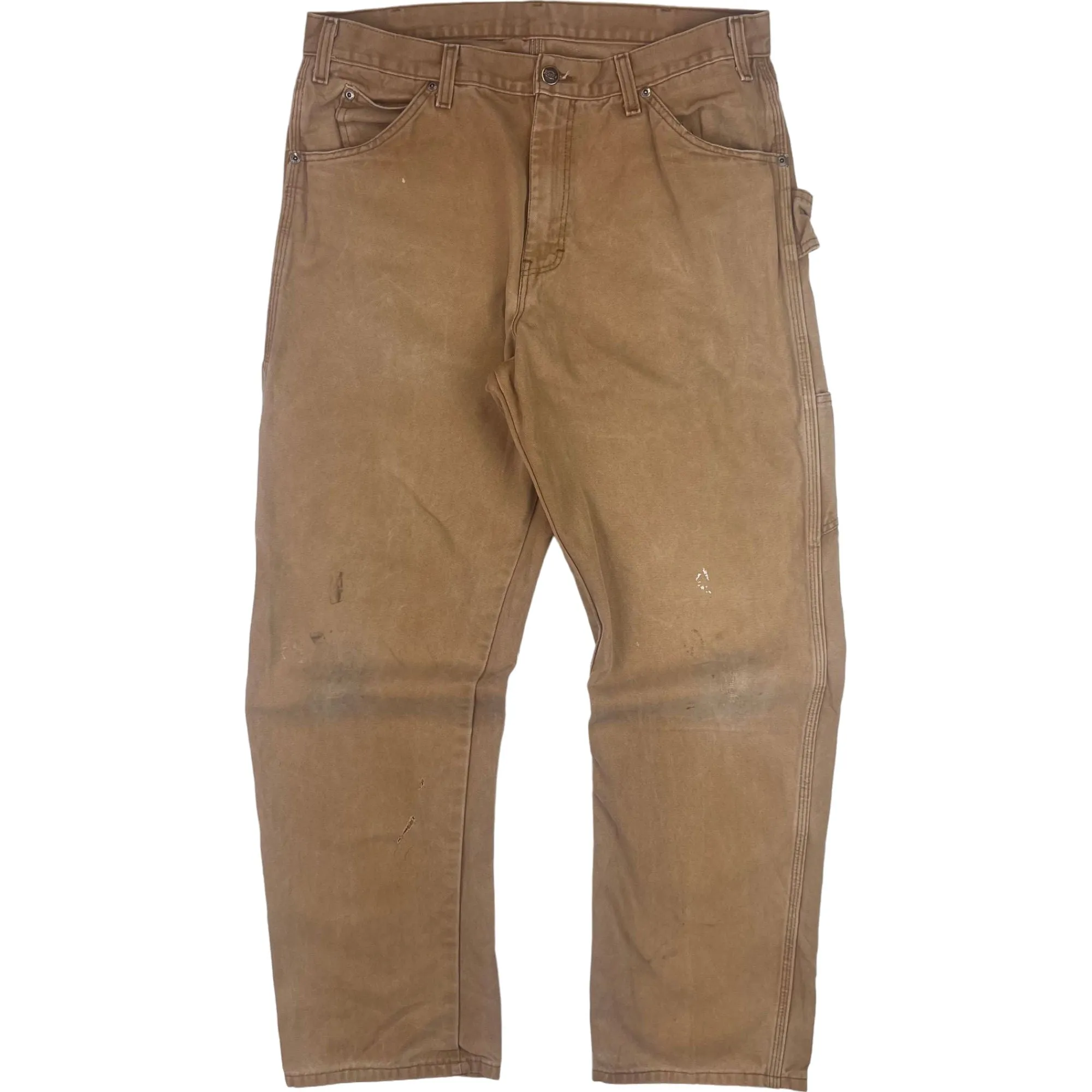 Dickies Carpenter Workwear Trousers Beige