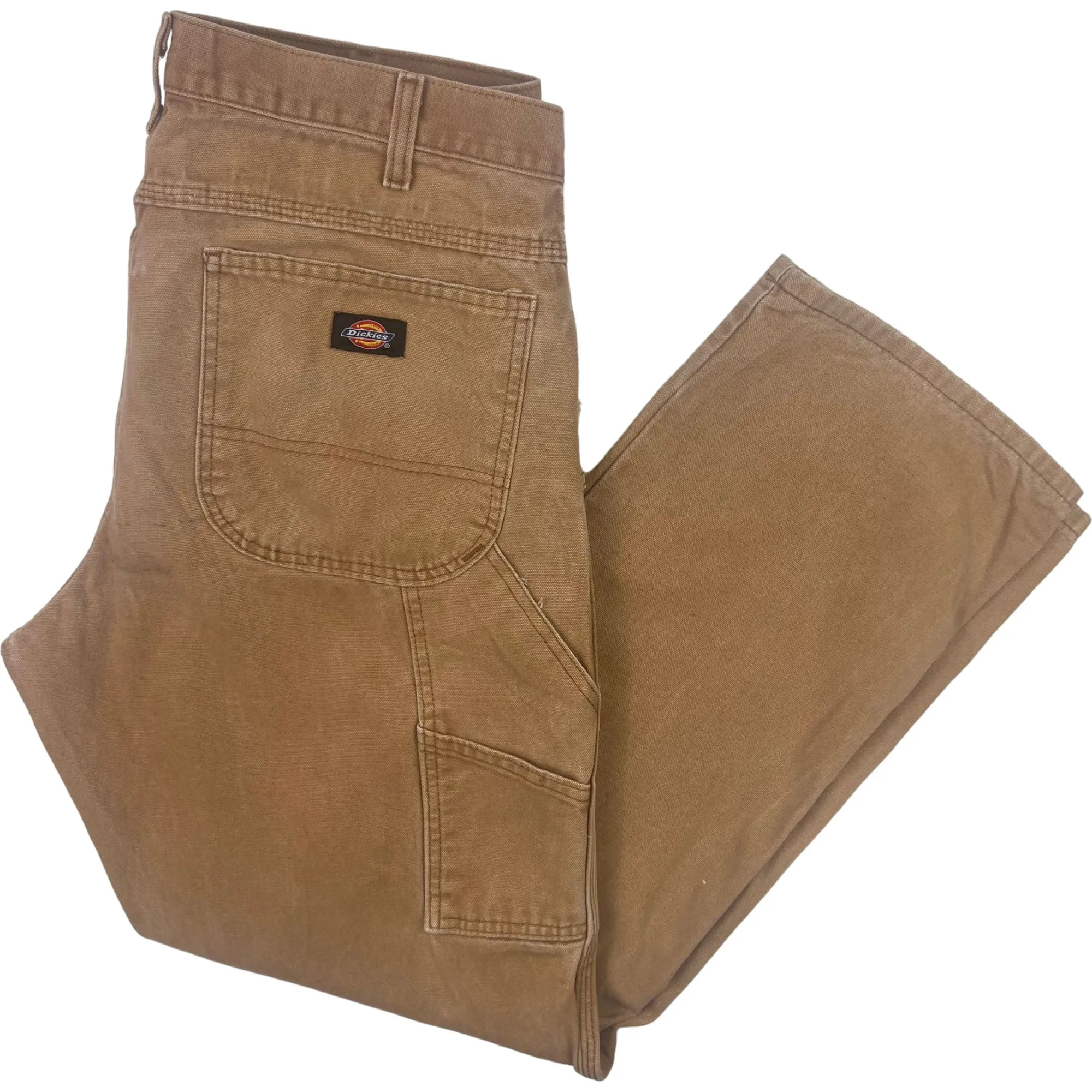 Dickies Carpenter Workwear Trousers Beige