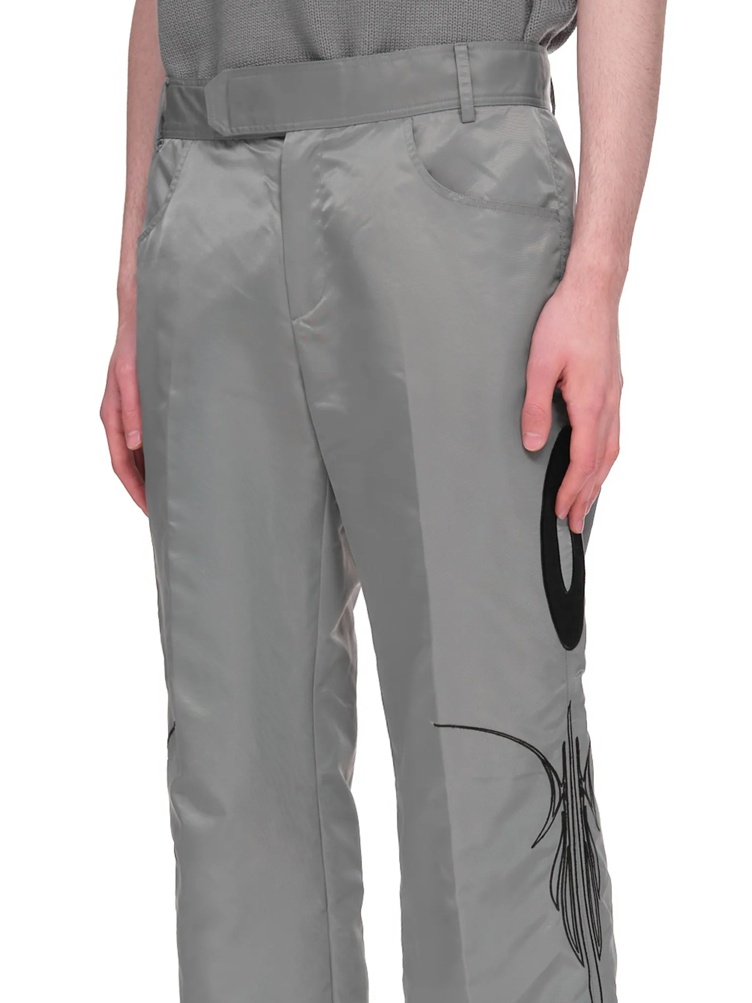 Disc Trousers (NYLON-DISC-PANT-GREY)