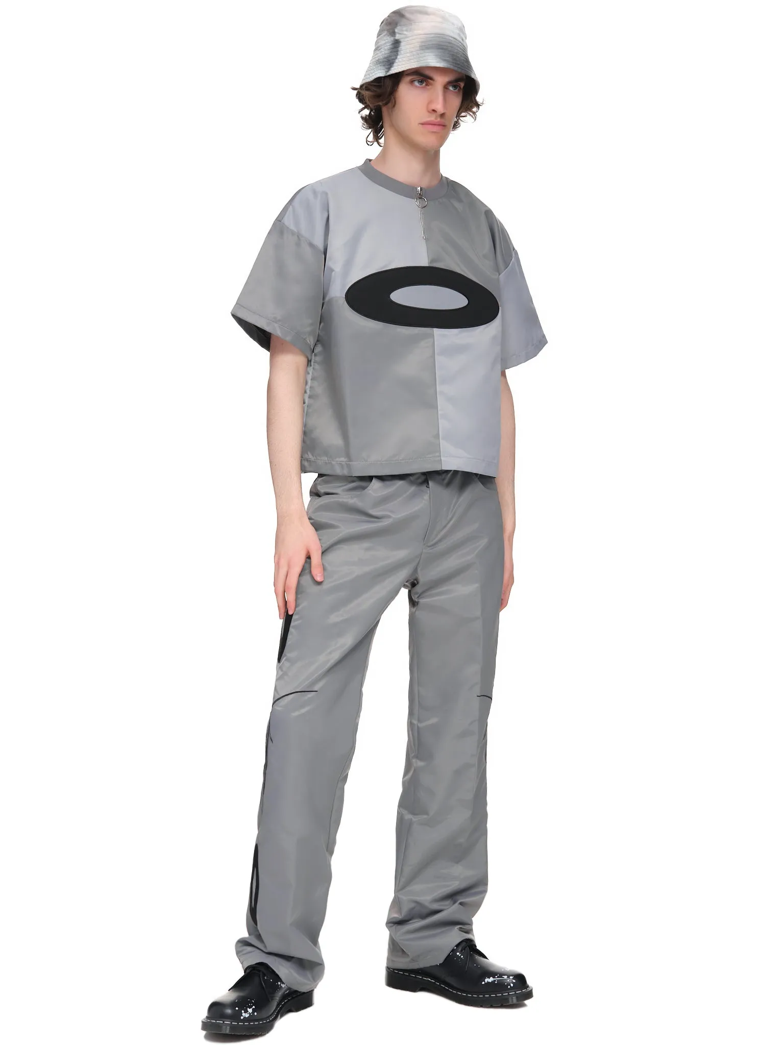 Disc Trousers (NYLON-DISC-PANT-GREY)