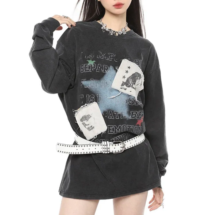 Downtown Girl Aesthetic Sweatshirt