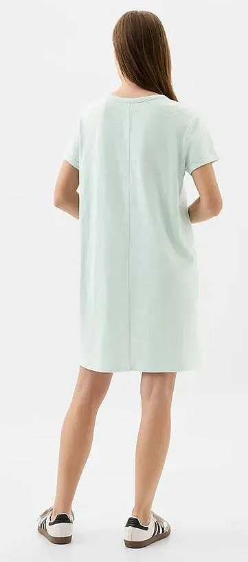 dress GAP Logo GAP - Soft Mint Green Shine - women´s