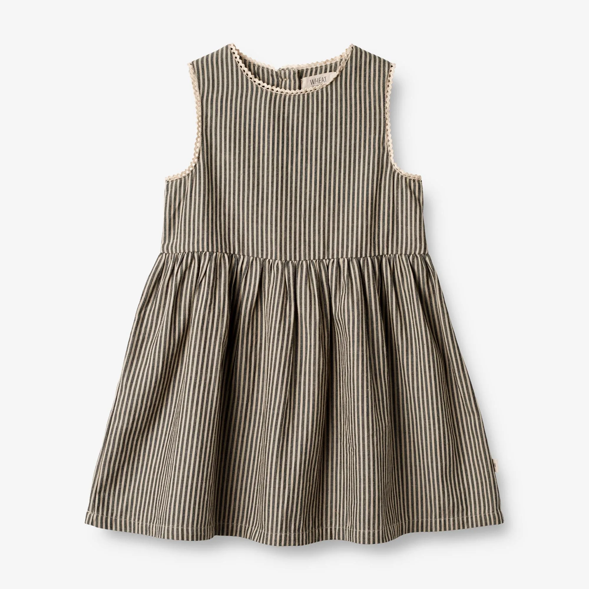 Dress Kirsten - black coal stripe