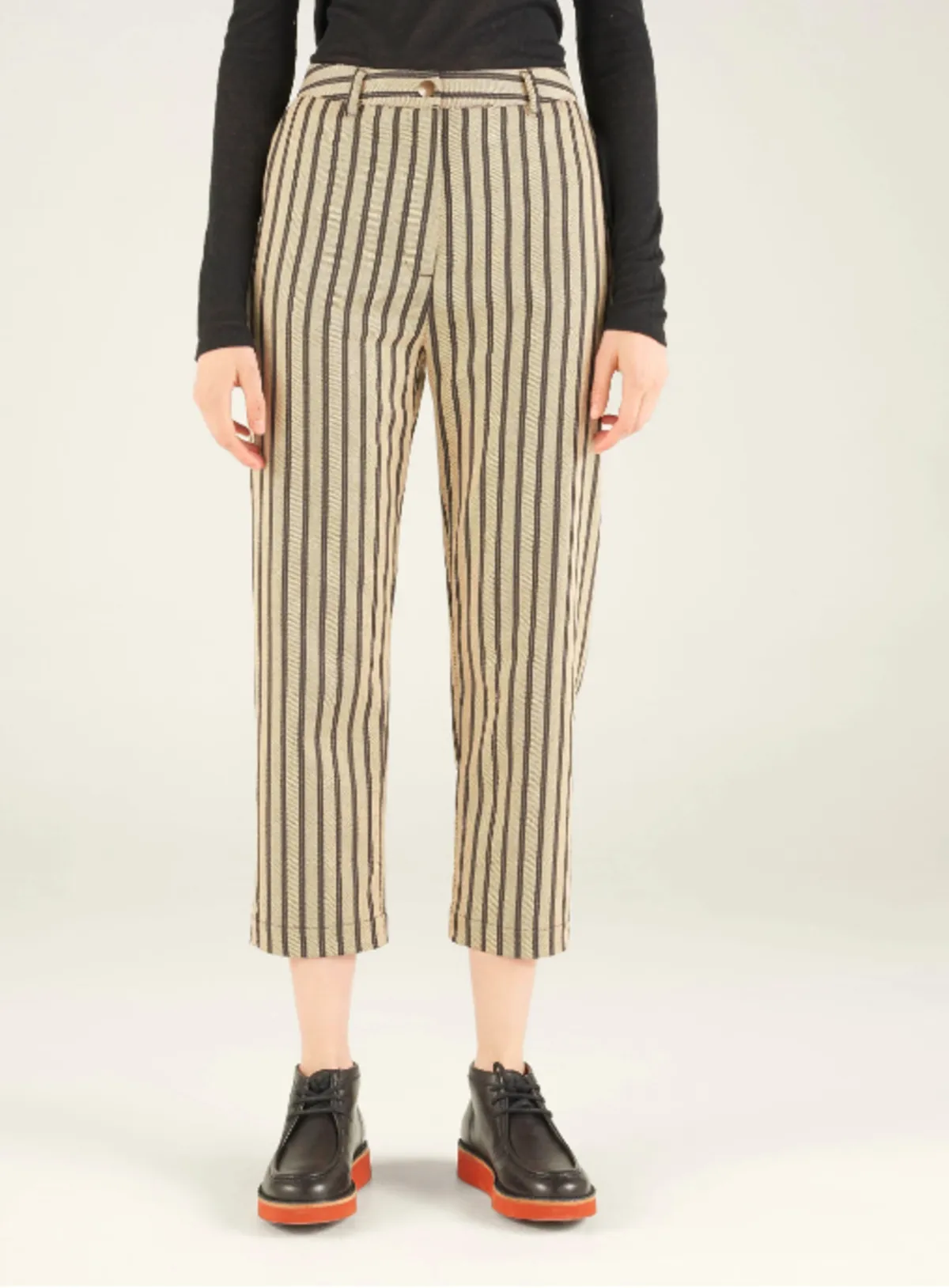 Sleek Straight-Leg Pants