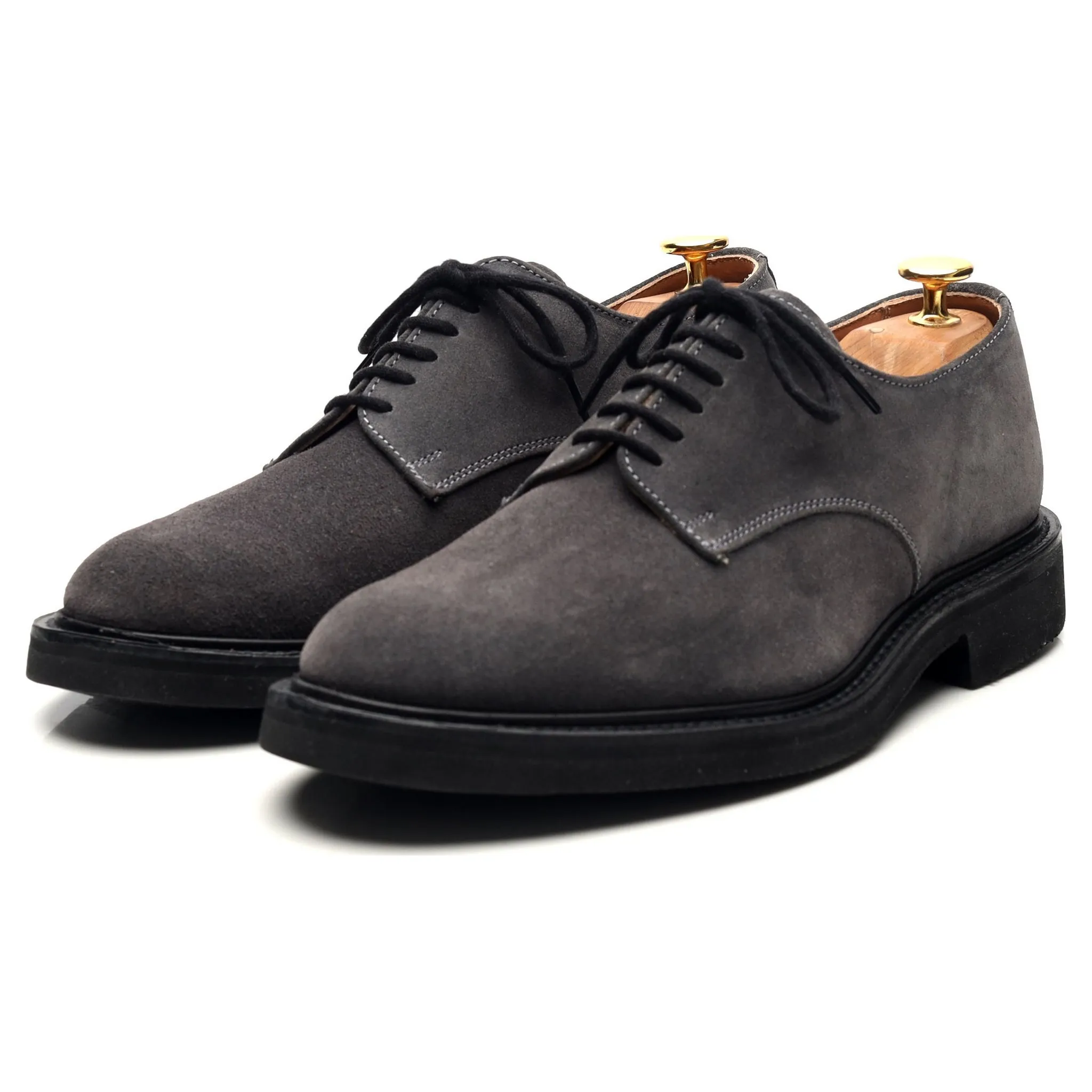 'Dundee' Grey Suede Derby UK 6.5