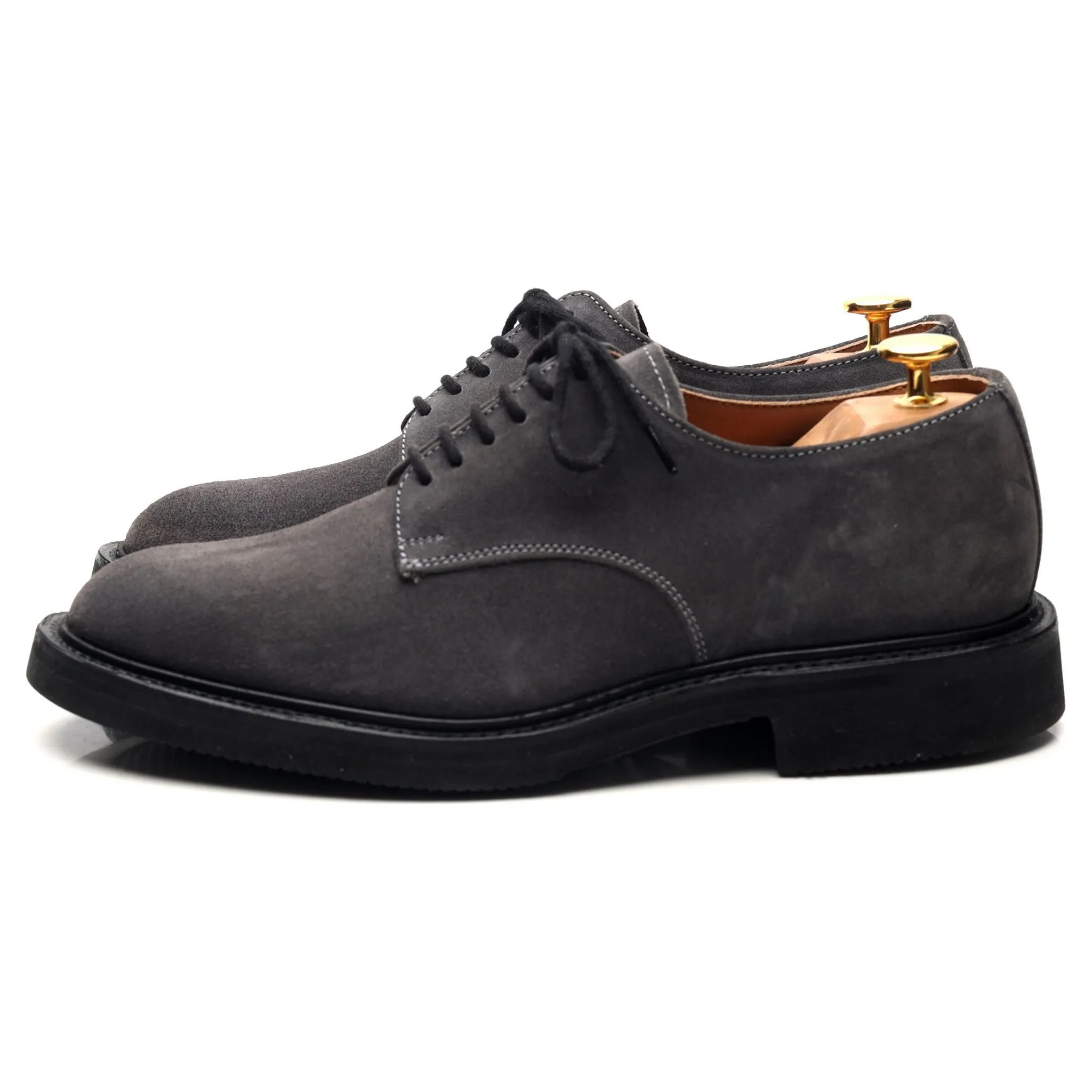 'Dundee' Grey Suede Derby UK 6.5