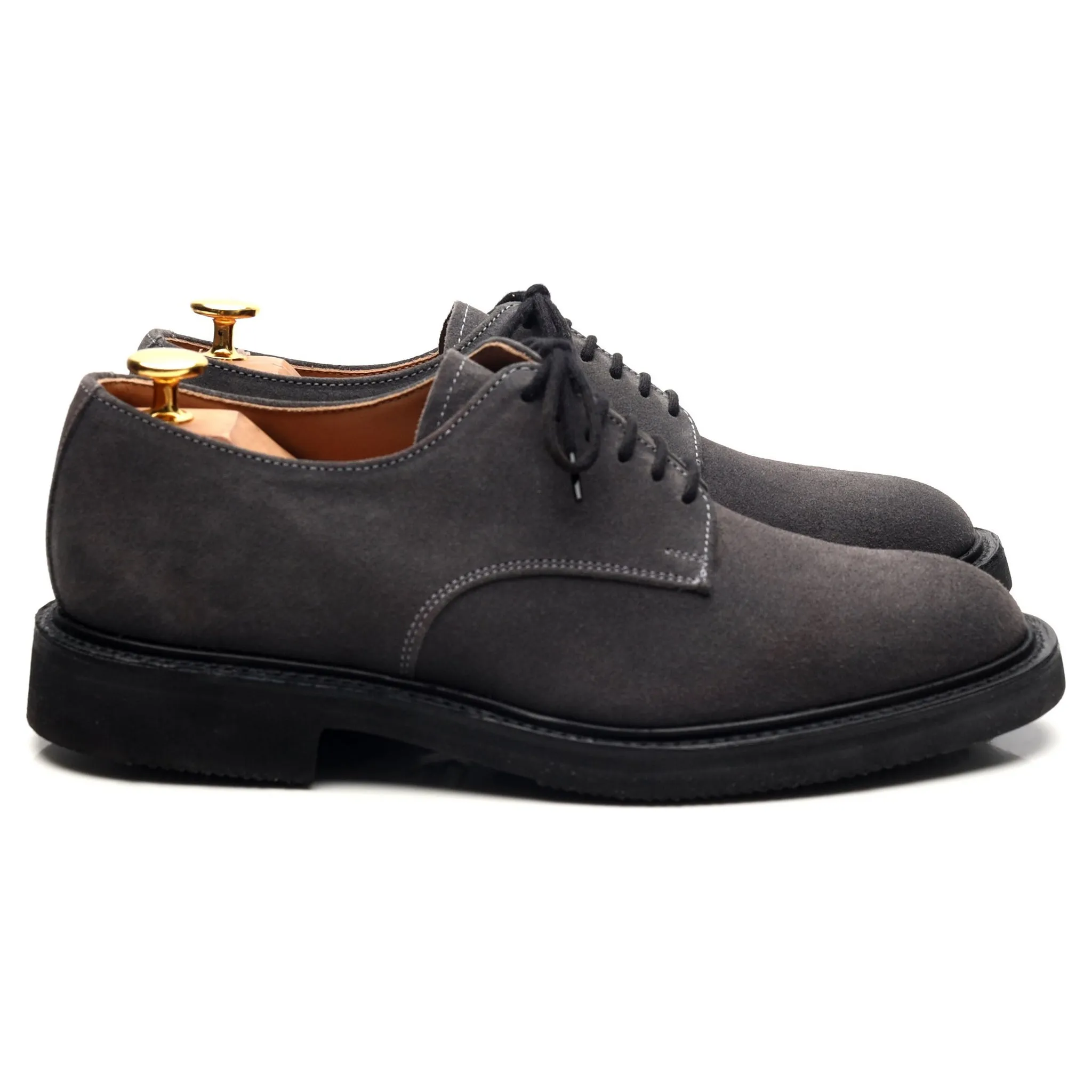 'Dundee' Grey Suede Derby UK 6.5