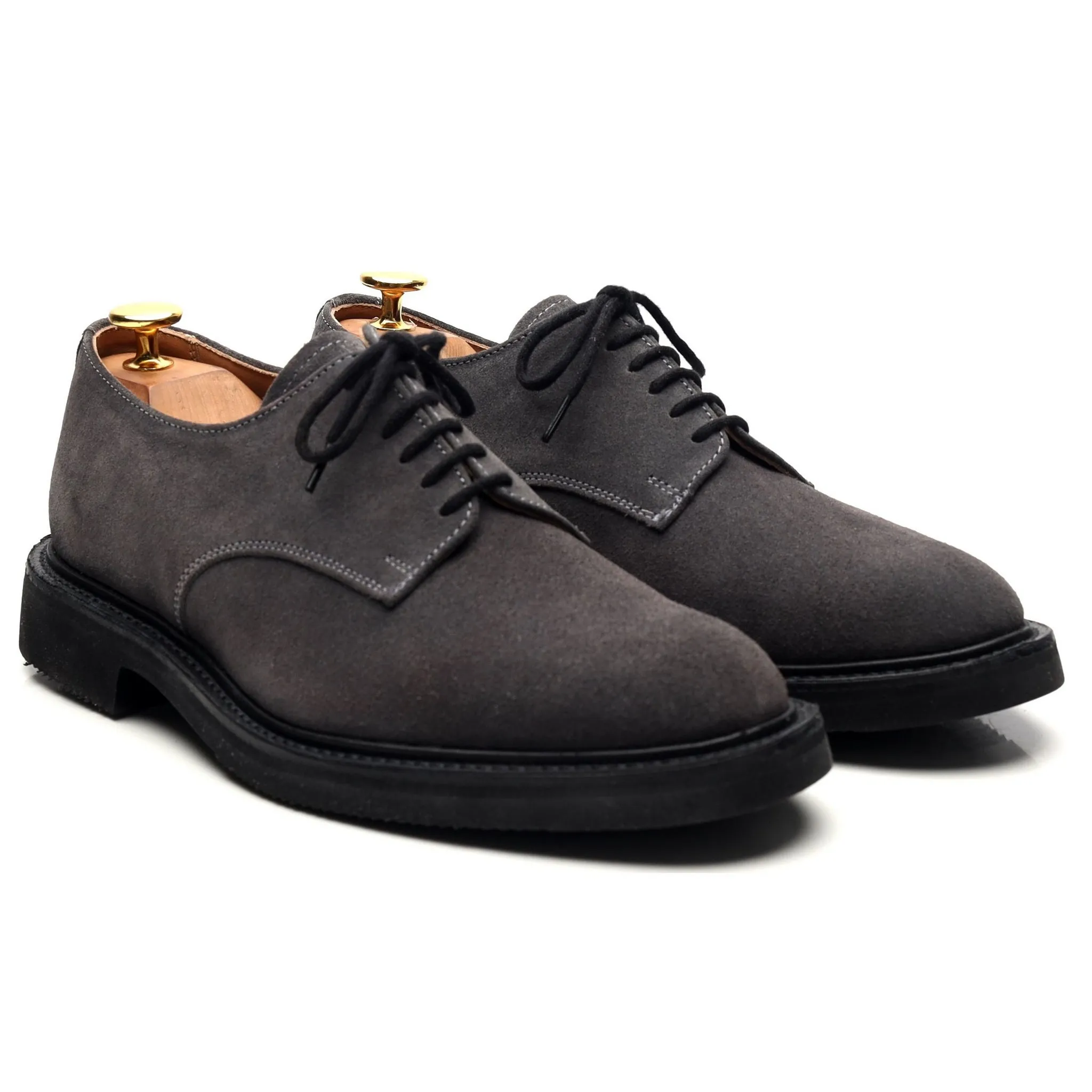 'Dundee' Grey Suede Derby UK 6.5