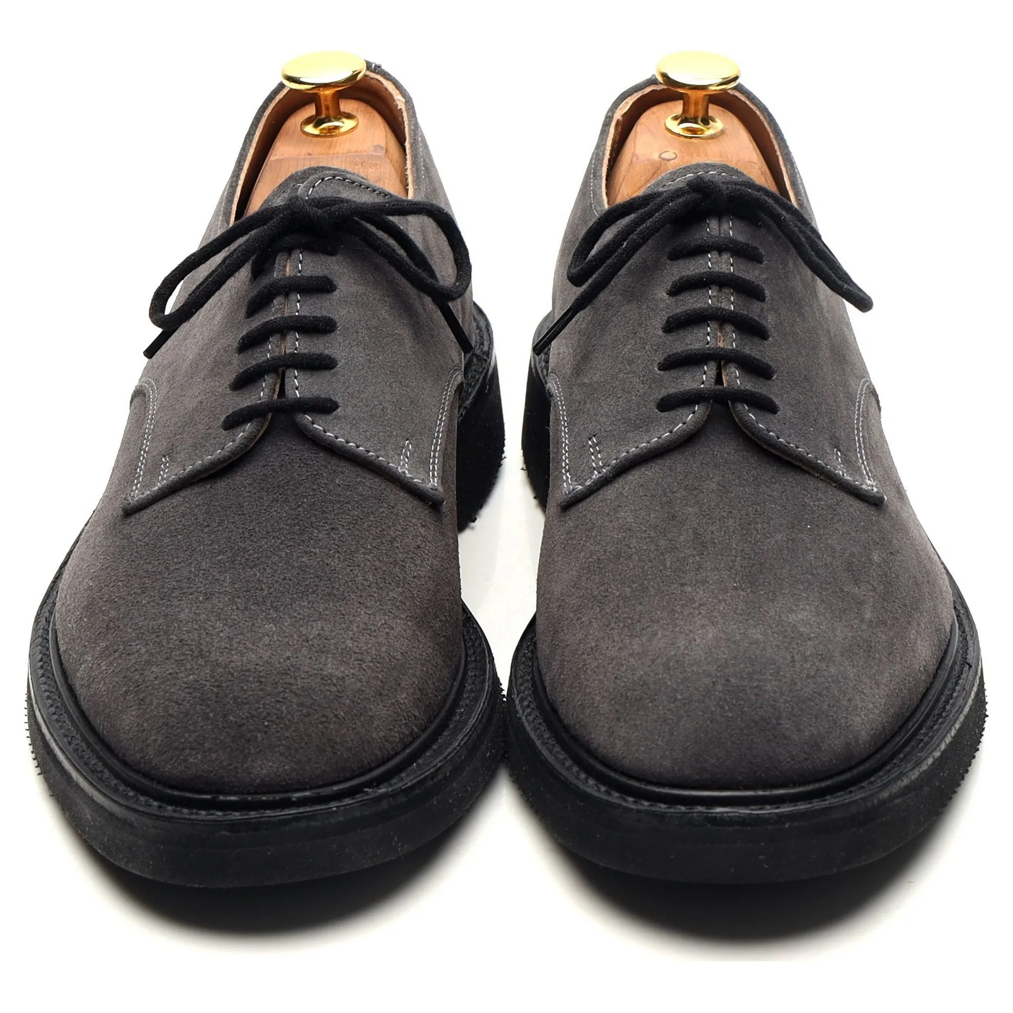 'Dundee' Grey Suede Derby UK 6.5