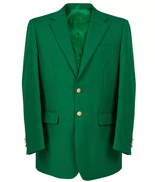 Dustin Johnson Golf Coat - The Masters - Augusta National - Green