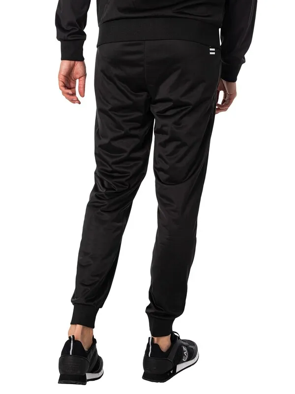 Black EA7 Jersey Tracksuit