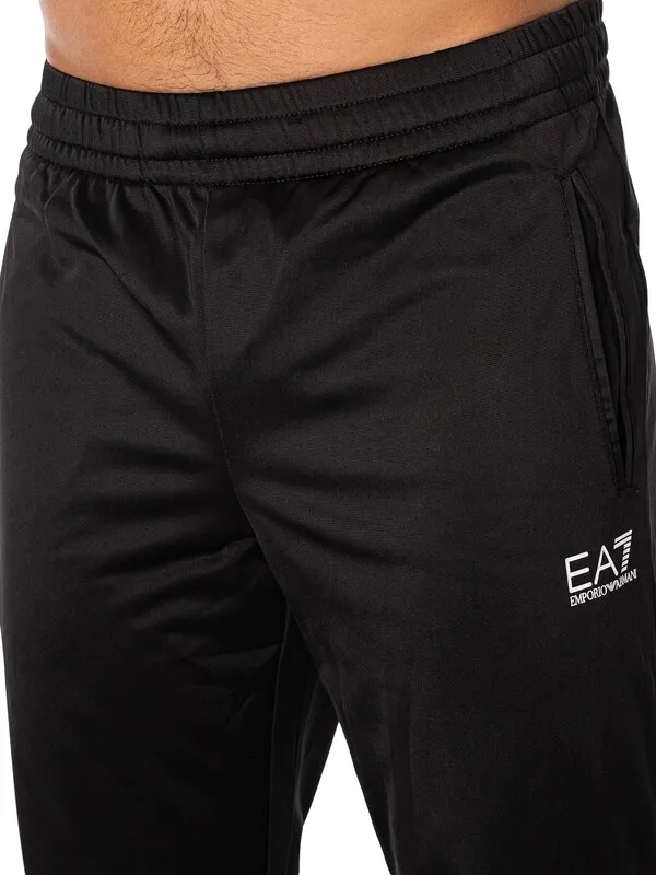 Black EA7 Jersey Tracksuit