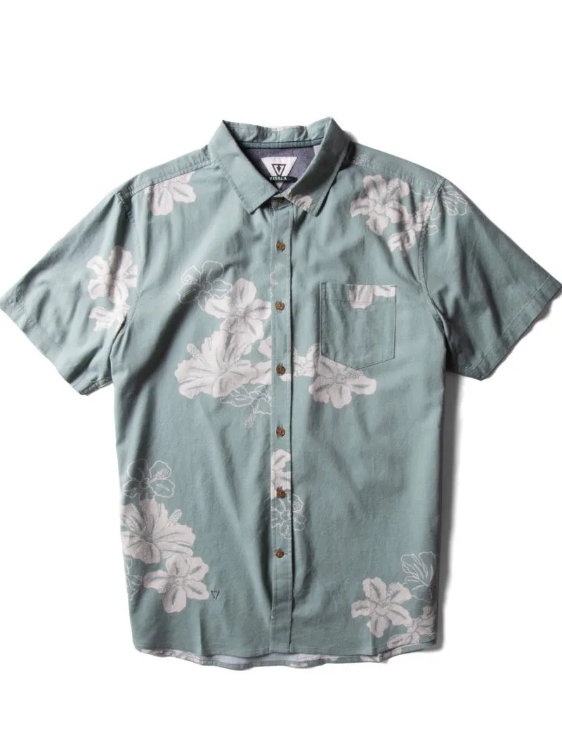 Eco-friendly Hibiscus Print Shirt