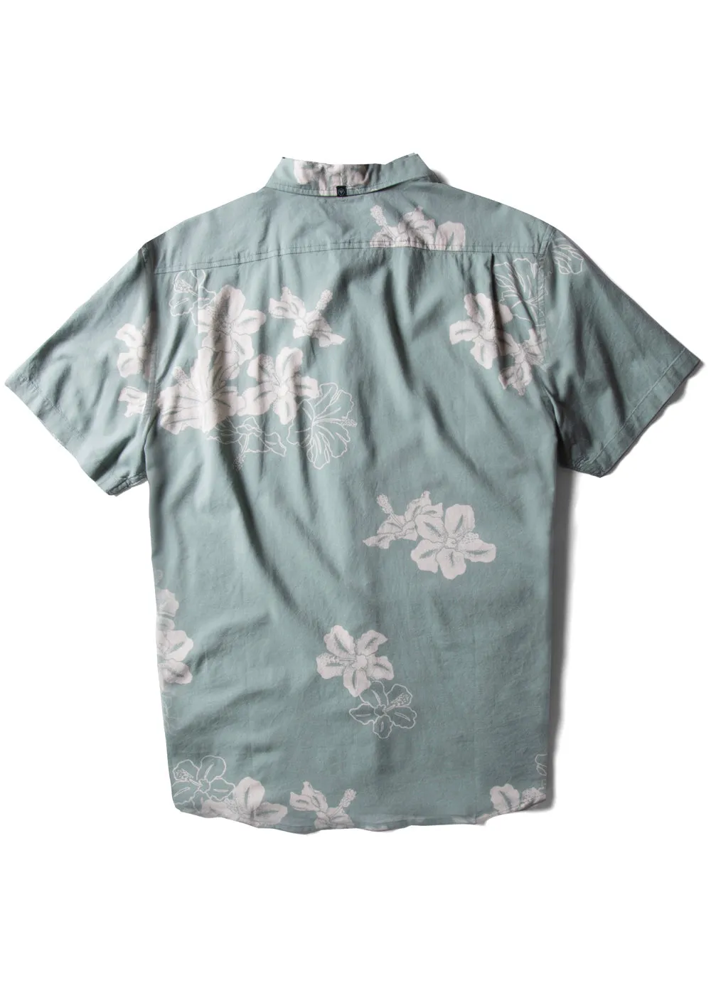 Eco-friendly Hibiscus Print Shirt