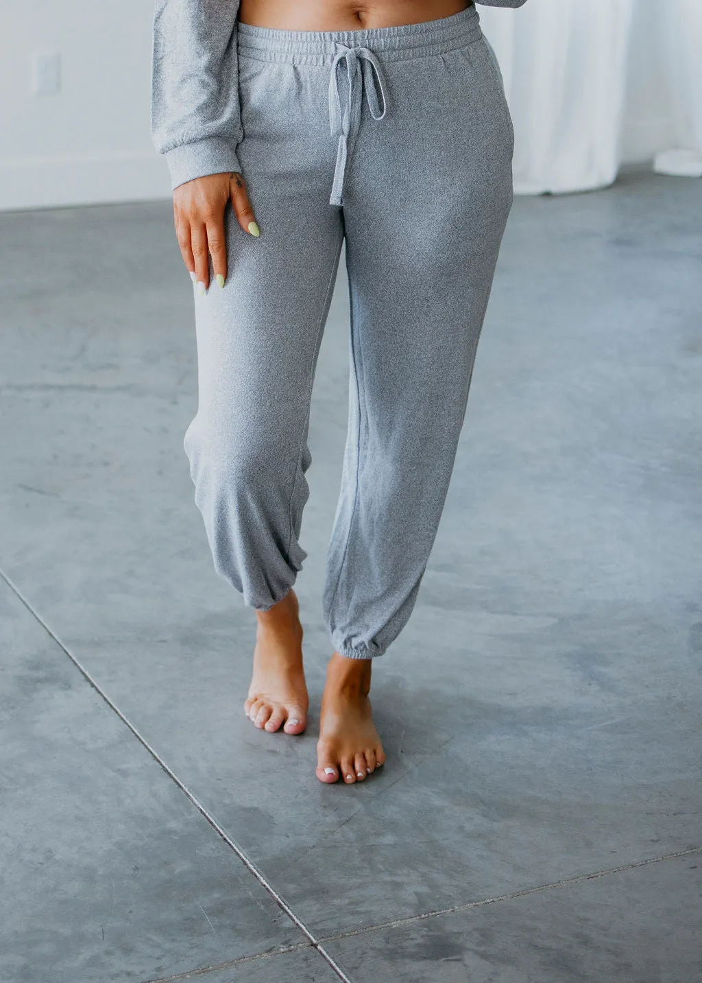 Eda Hacci Brushed Joggers