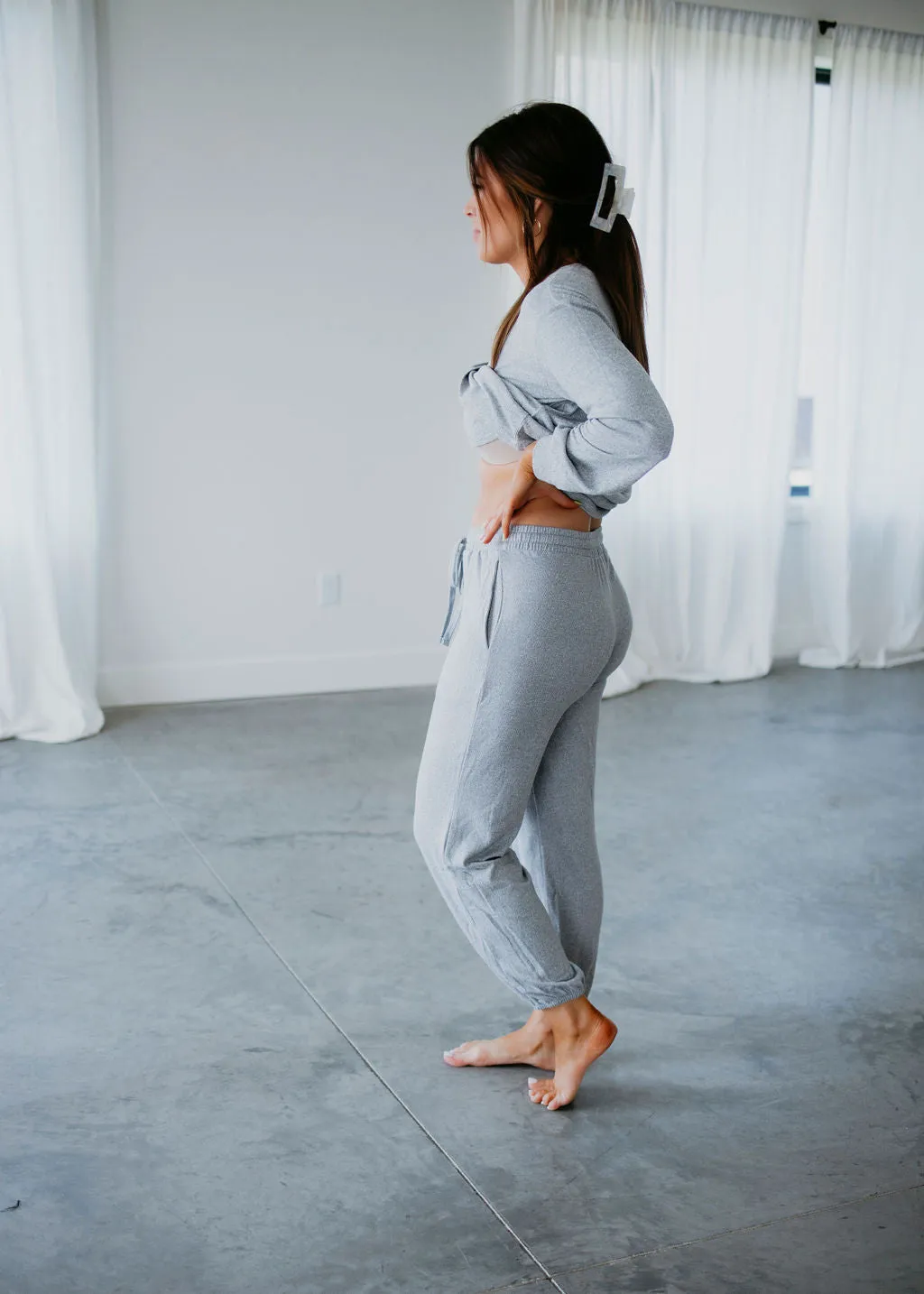 Eda Hacci Brushed Joggers