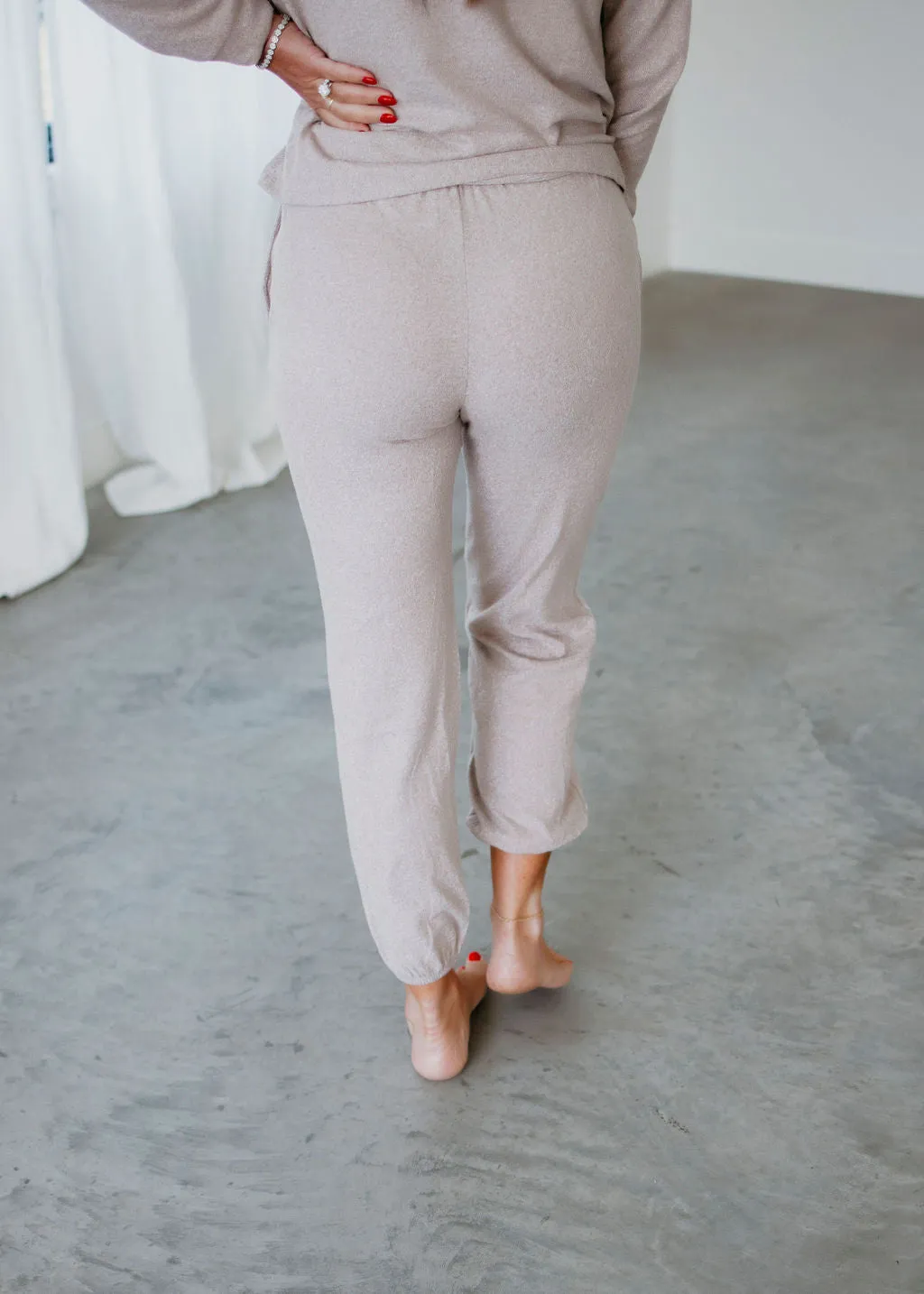 Eda Hacci Brushed Joggers