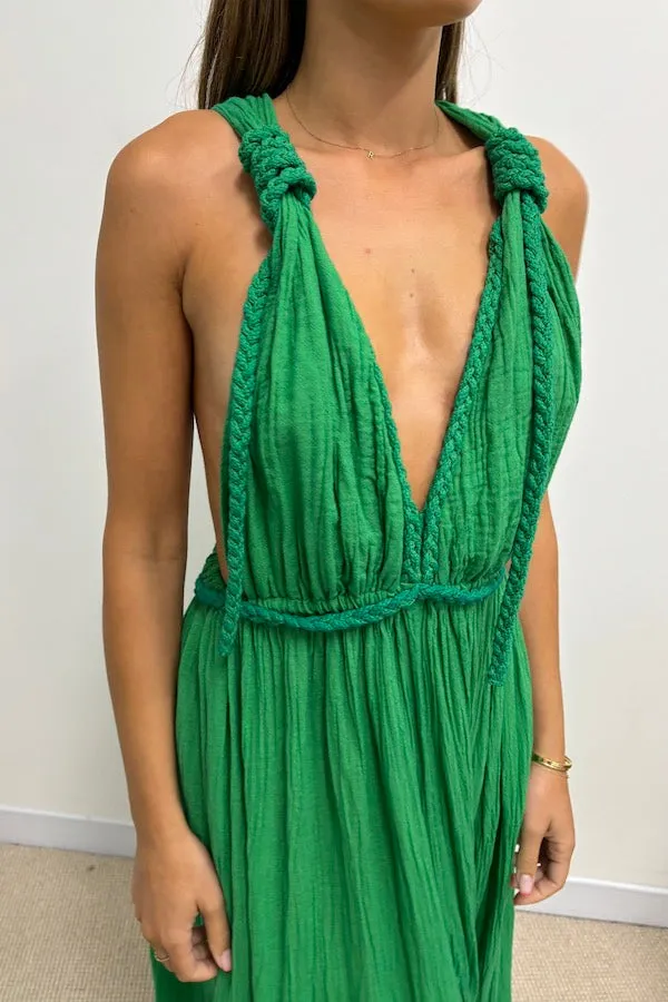 Emerald Green Renee Dress