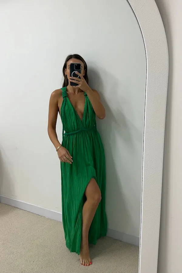 Emerald Green Renee Dress